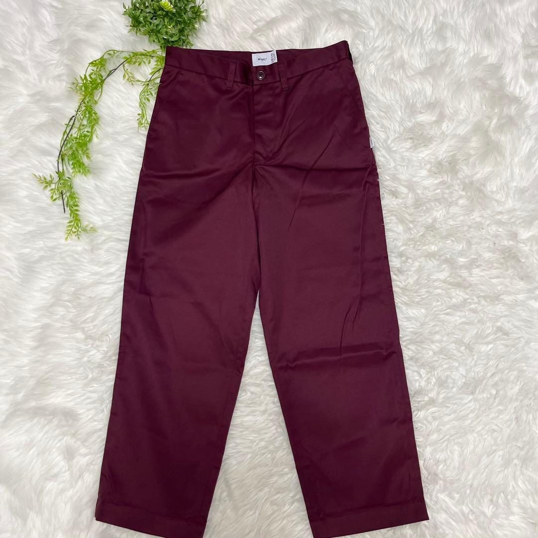 WTAPS ダブルタップス トラウザーパンツ ワークパンツ ボルドー