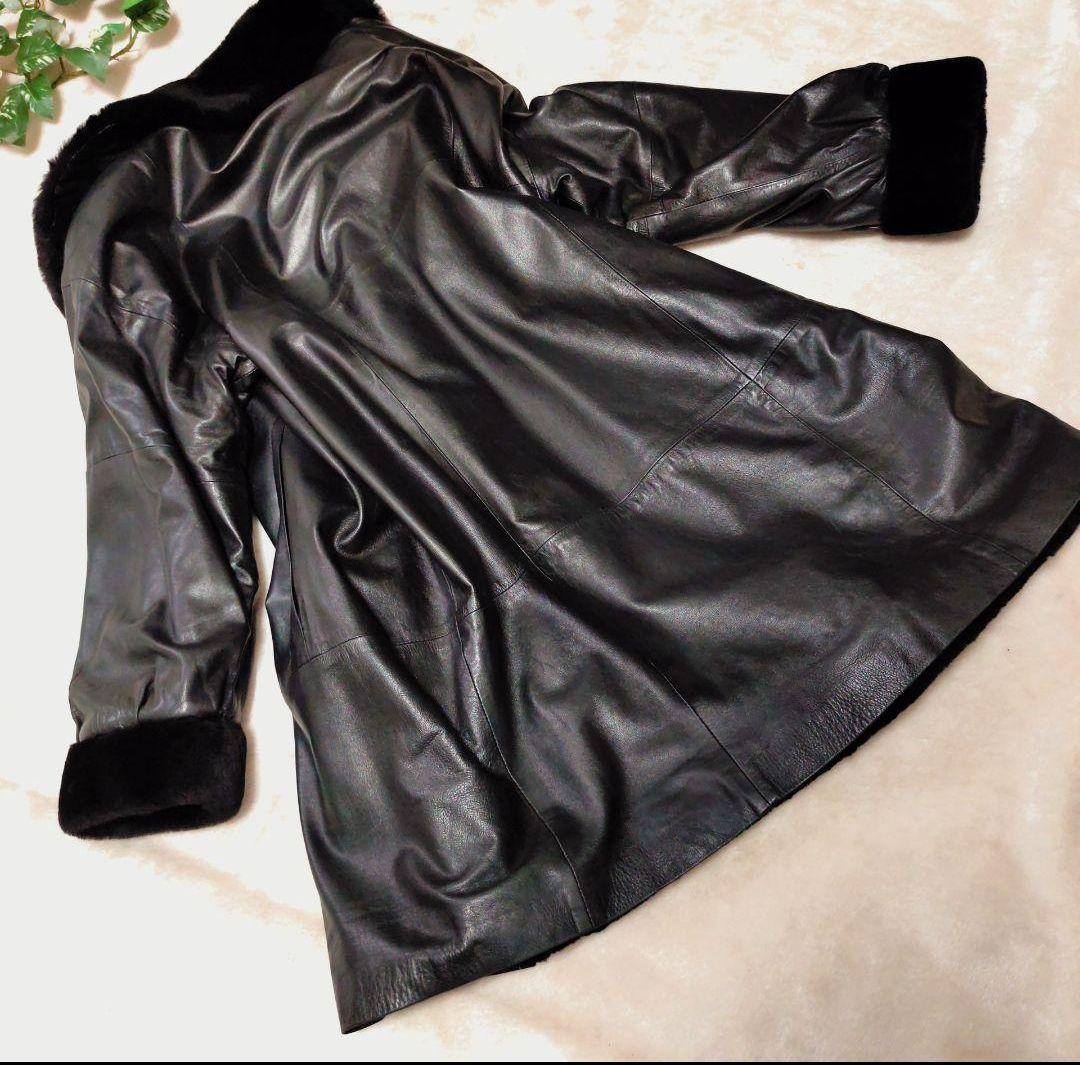 d*3様 ⭐稀少⭐Sprung Freres Paris　レザー　ファーコート