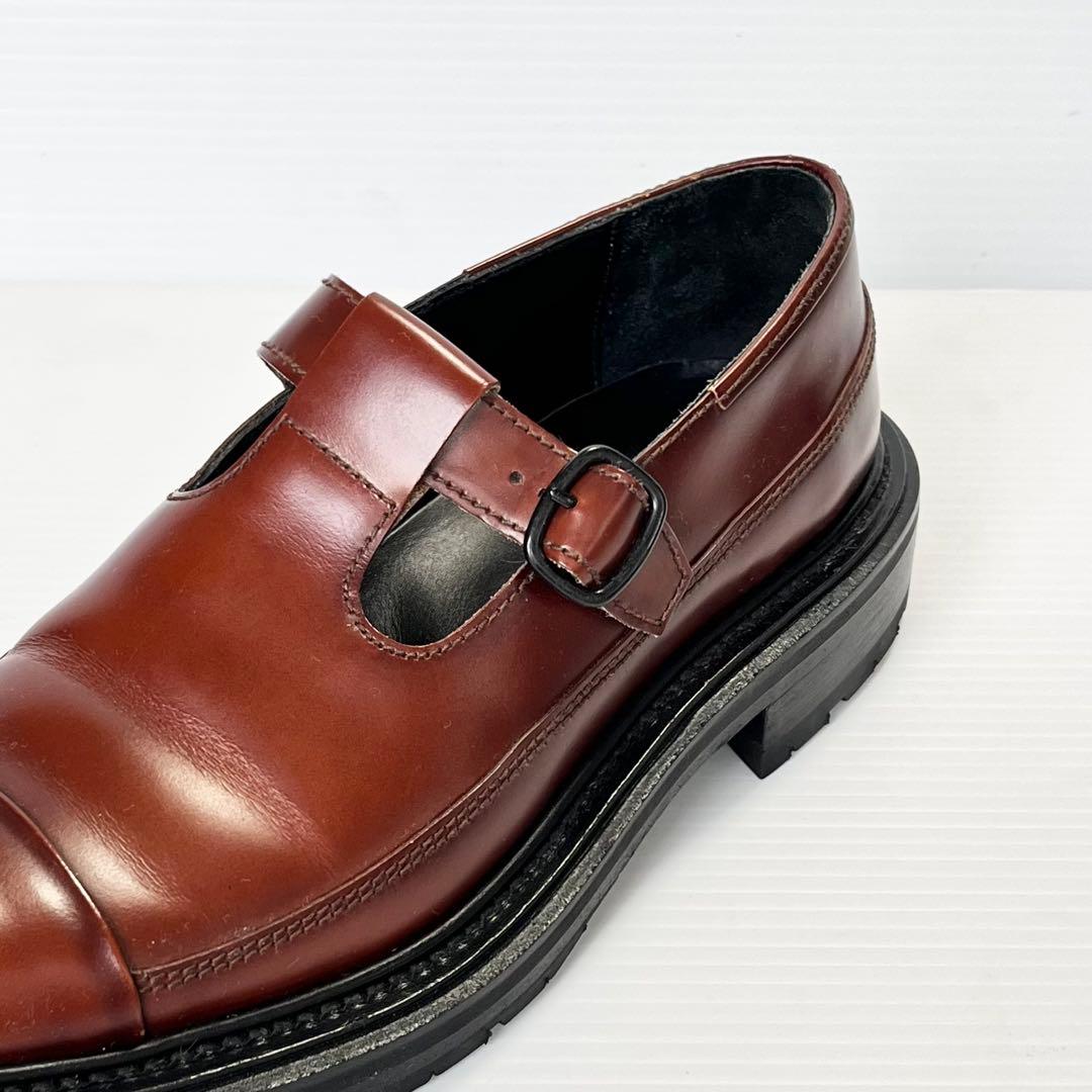 美品✨ HEREU ローファー Tストラップ ブラウン 24 スペイン