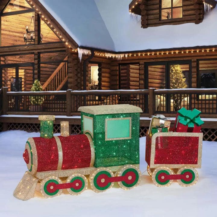 クリスマス イルミネーション　コストコ　　ホリデートレイン