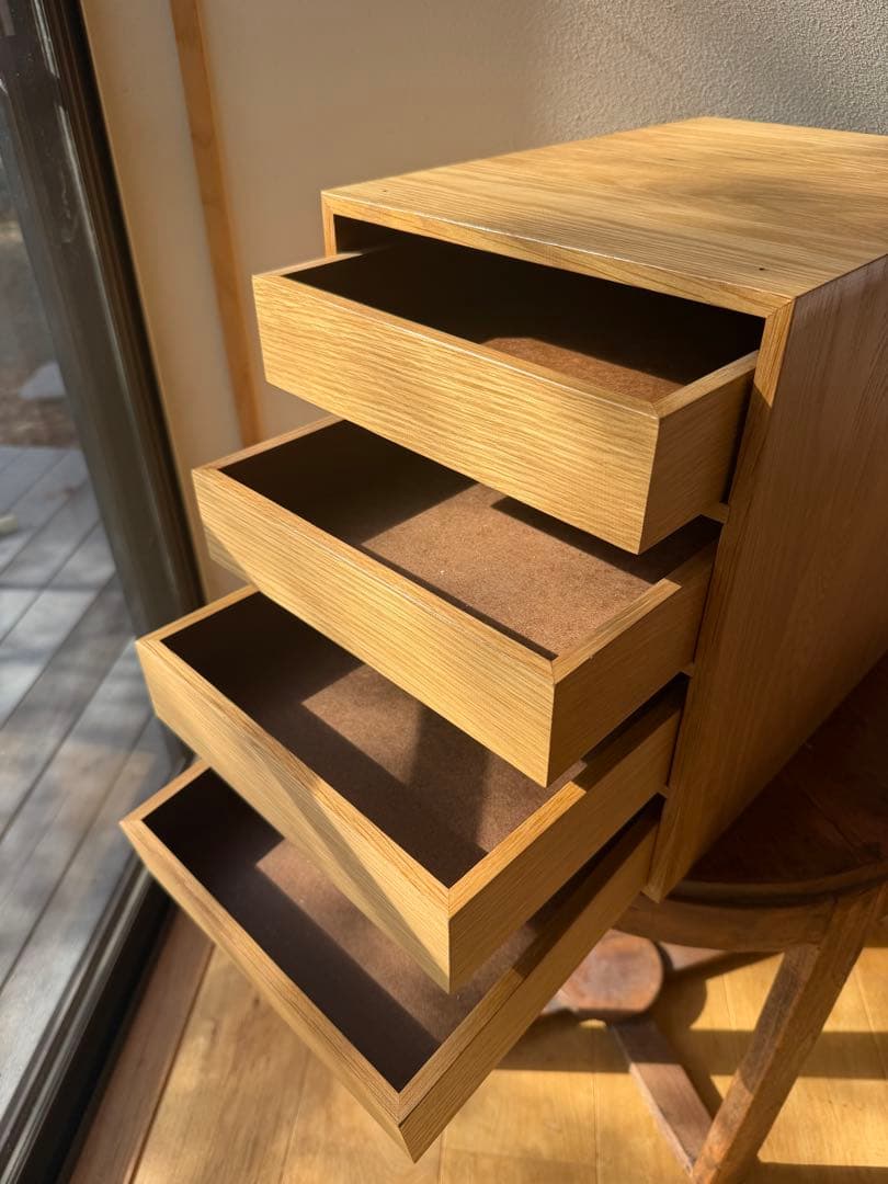 無印良品　引出し4段② 2個セット廃盤品