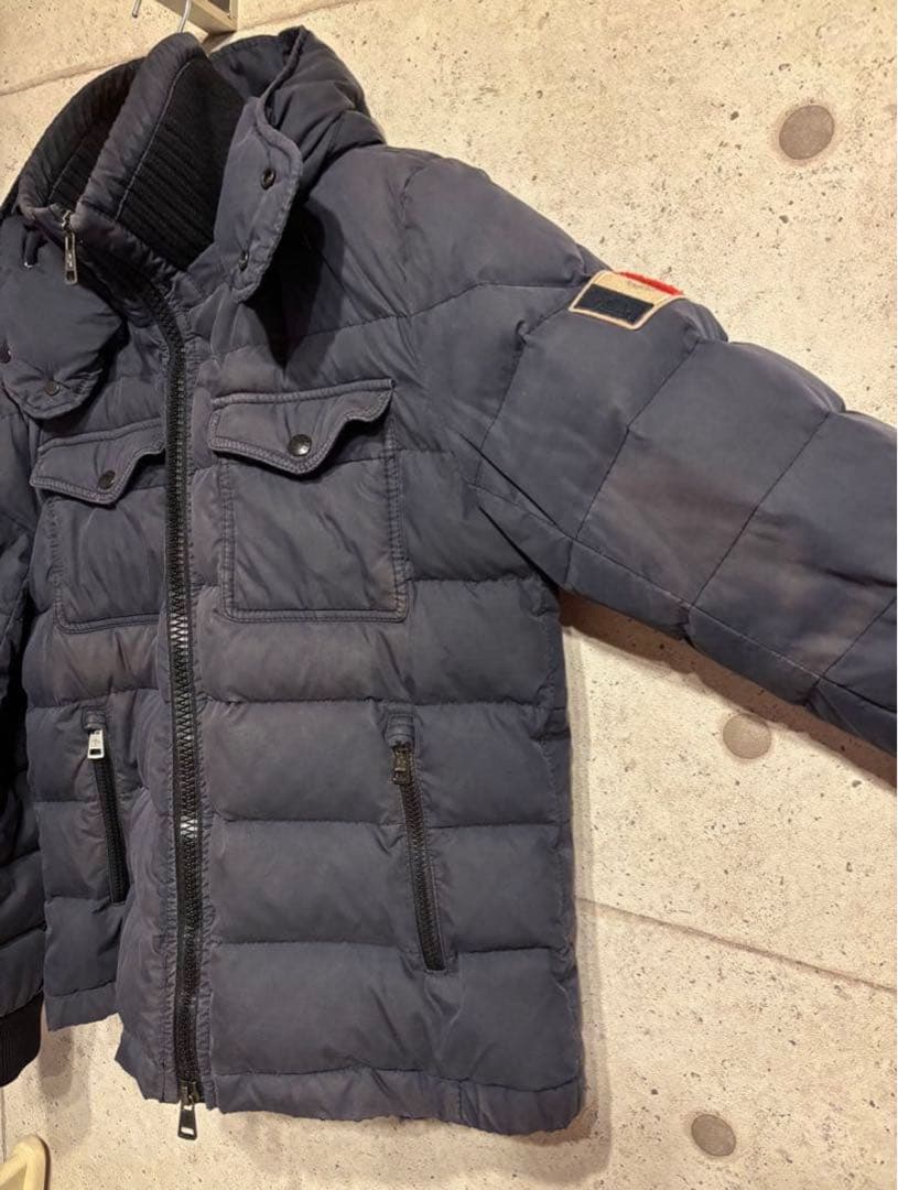 モンクレール ダウン ジャケット フランス国旗