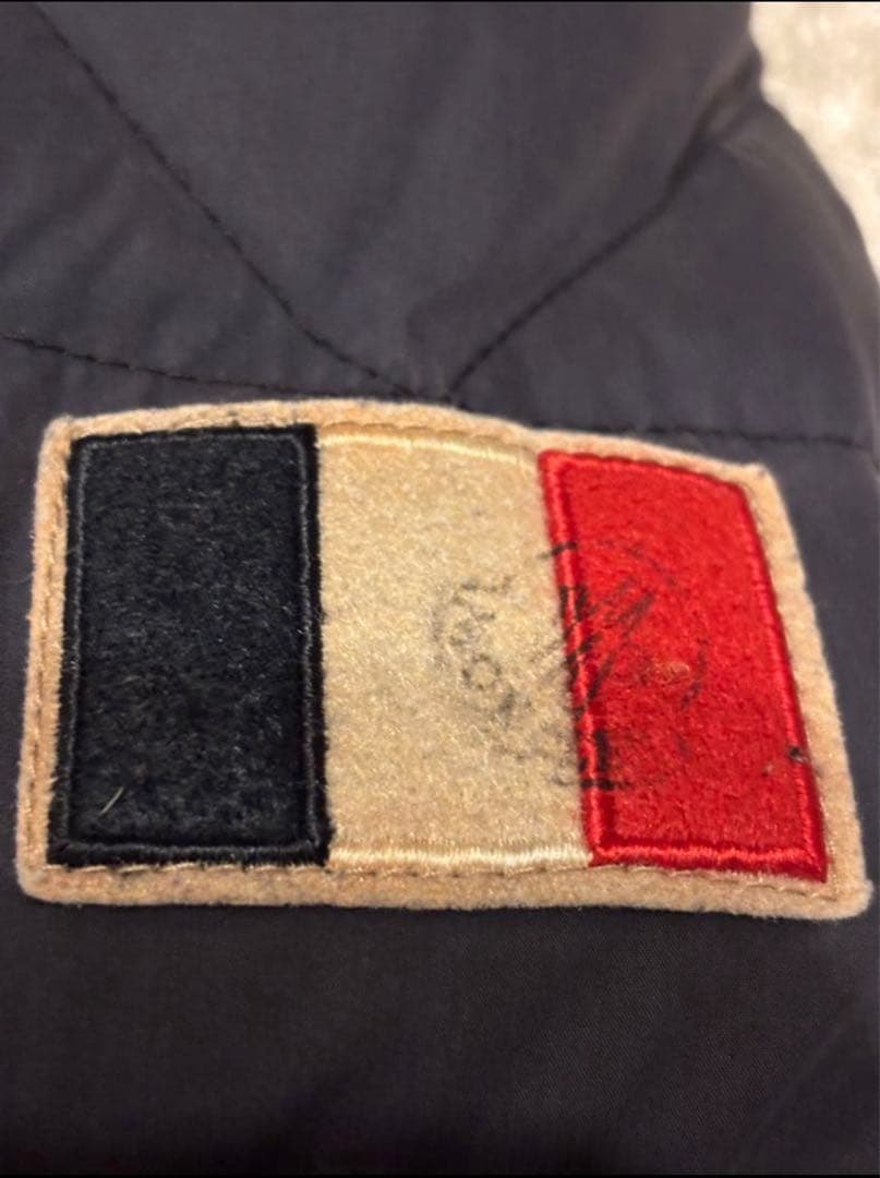 モンクレール ダウン ジャケット フランス国旗