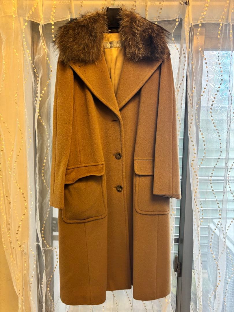 MaxMara ベージュ ロングコート