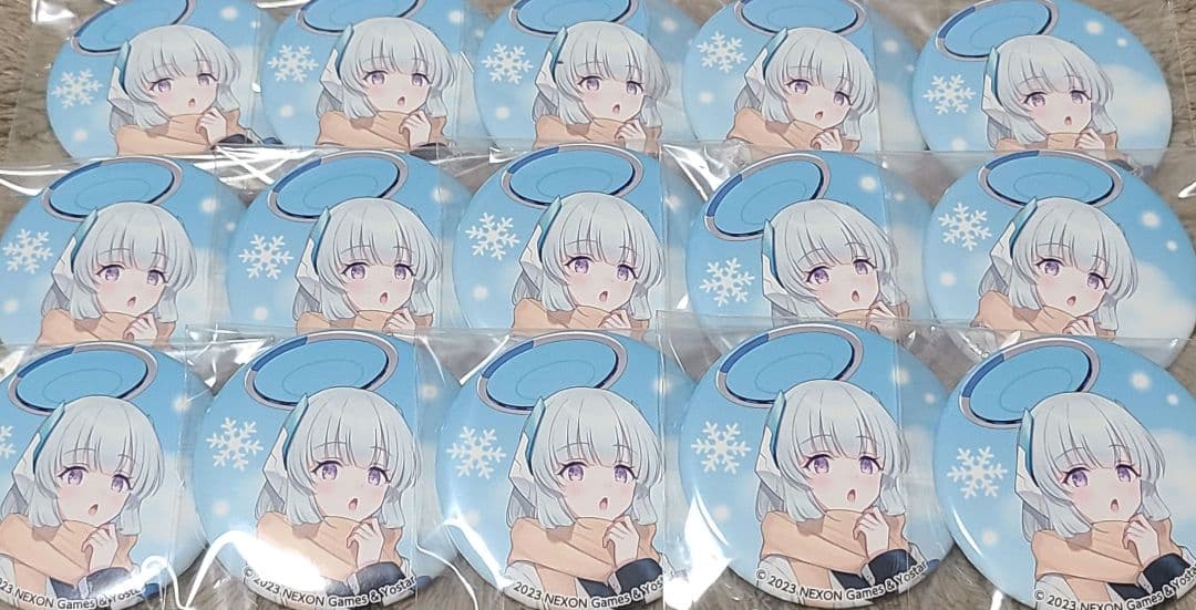 ブルーアーカイブ　ブルアカ　生塩ノア　缶バッジ15点