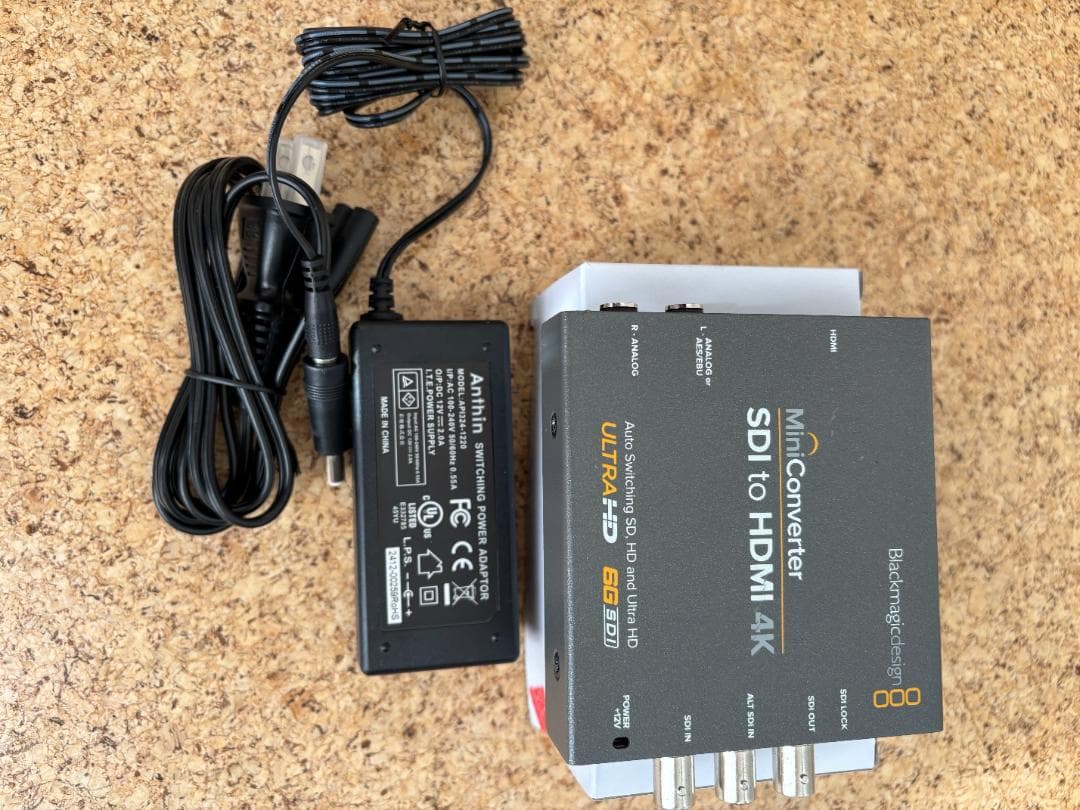 ブラックマジックSDItoHDMIコンバータ