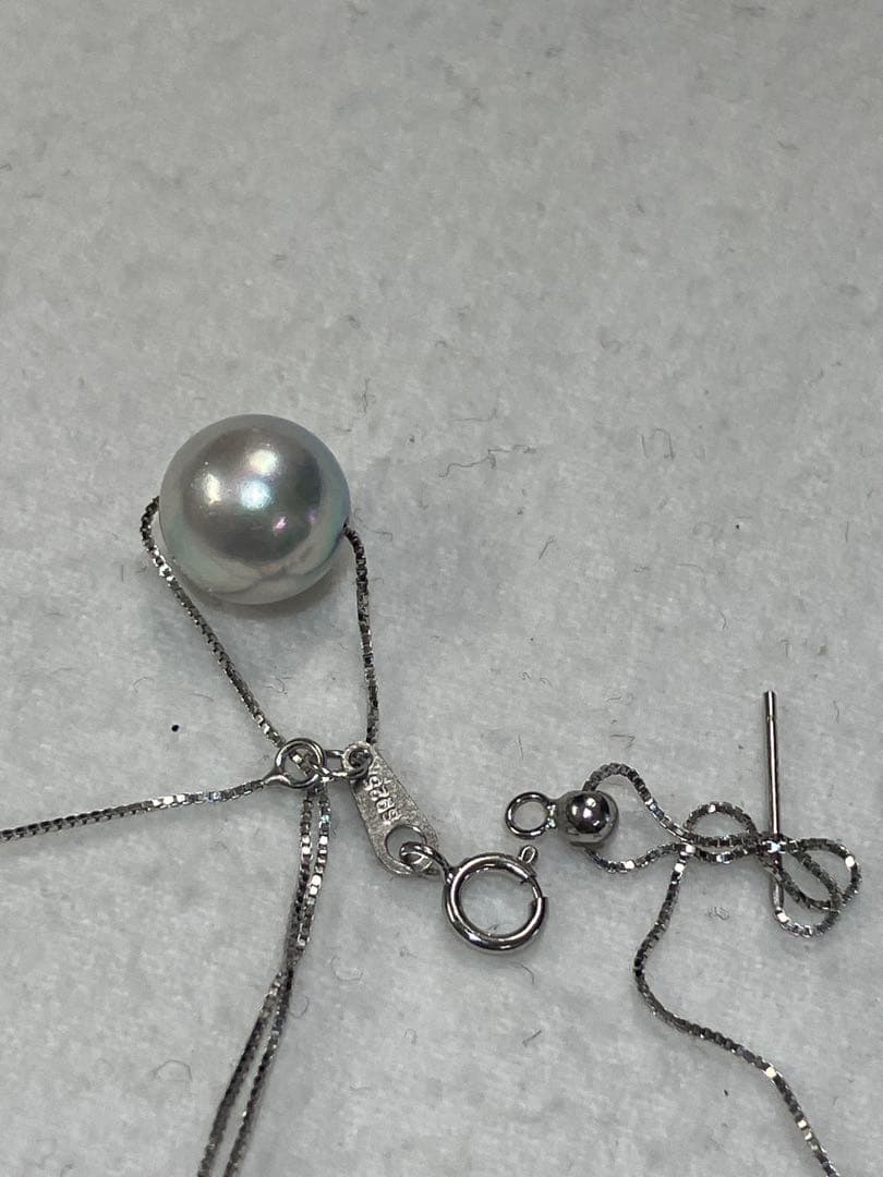 伊勢志摩英虞湾産あこや真珠　9.2mm パールネックレス