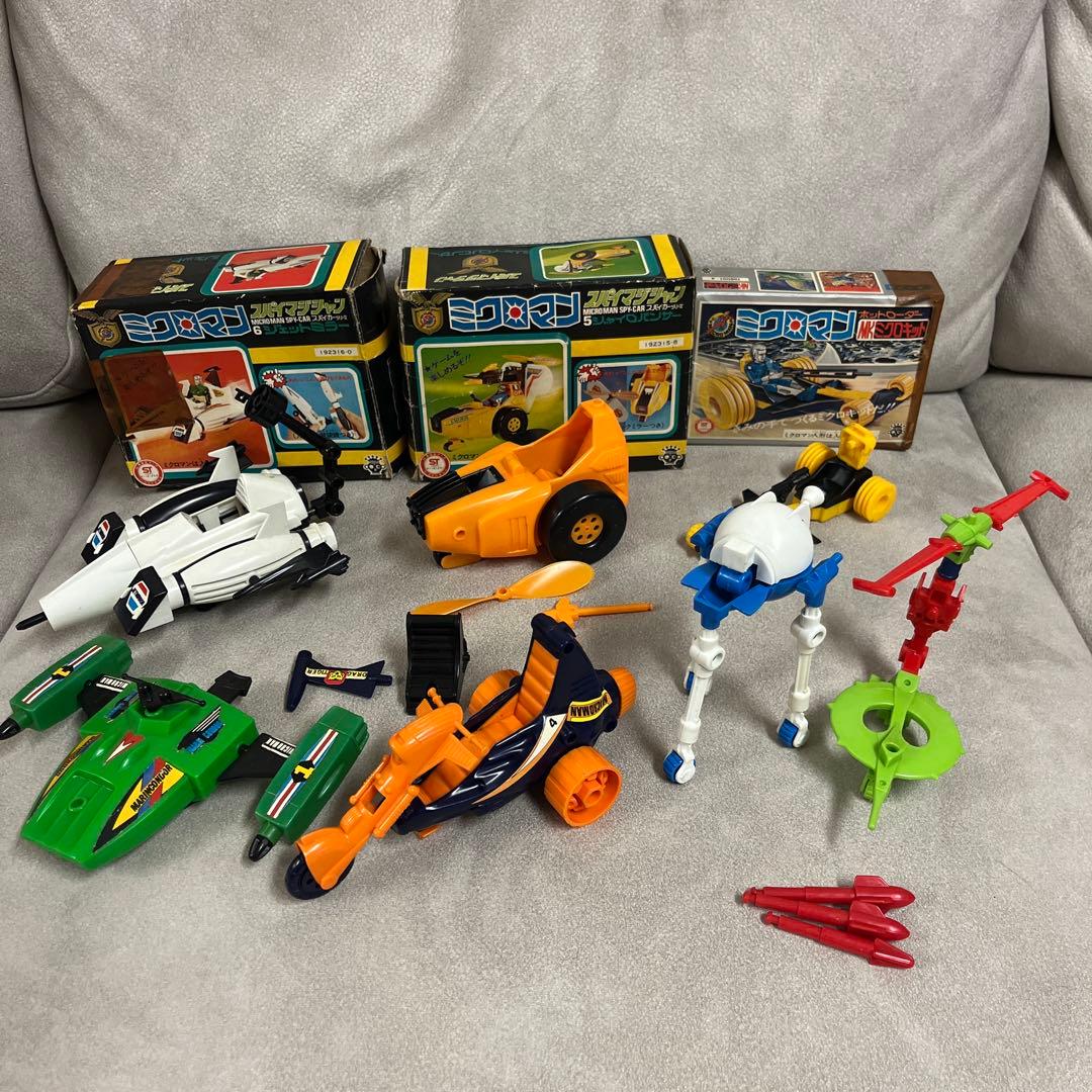 【希少品】ミクロマン　まとめ売り　スパイマジシャン　パーツ