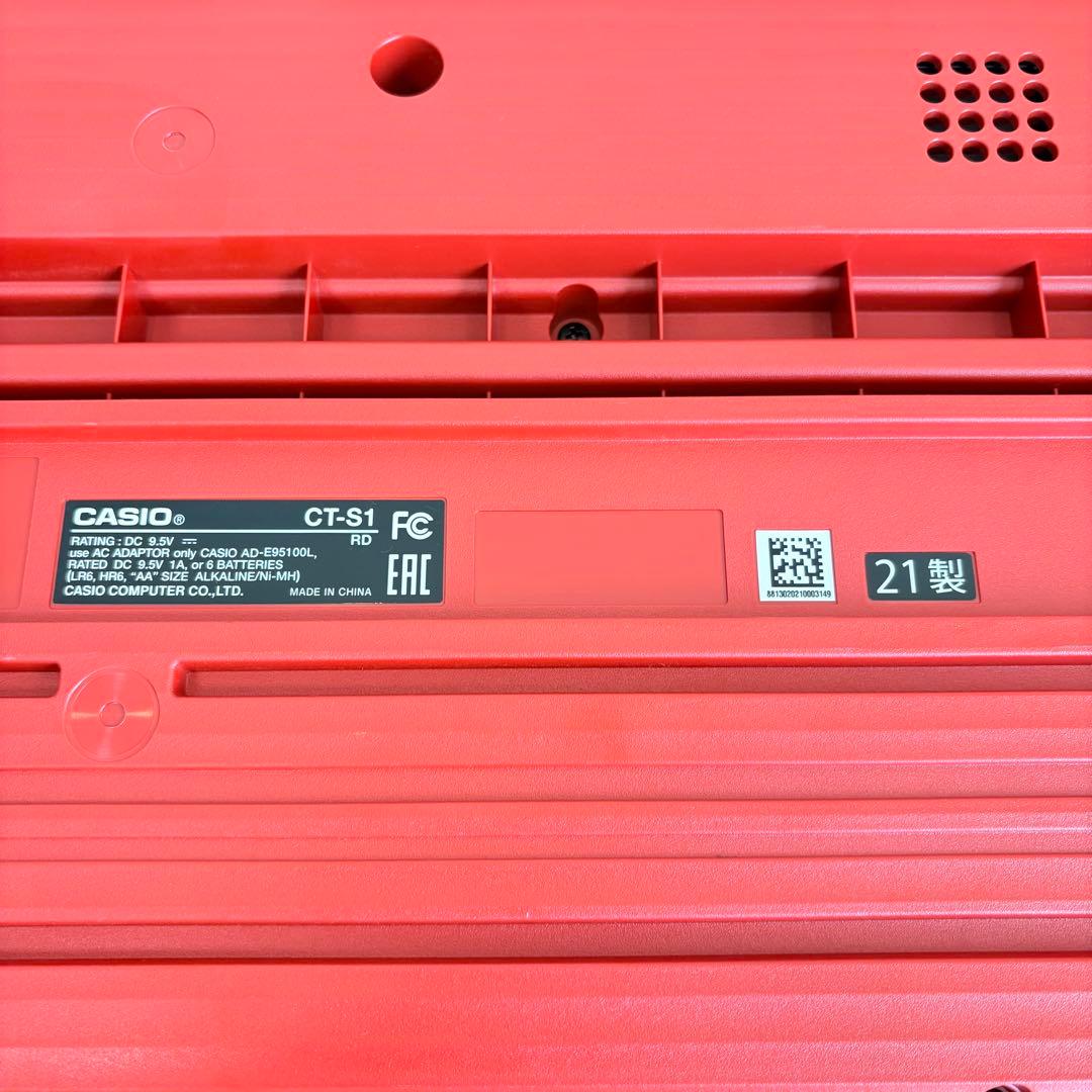 【極美品・付属品完備】CASIO Casiotone 電子キーボード CT-S1