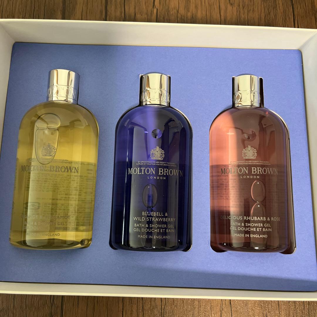 新品未使用品　モルトンブラウン バス&シャワージェルセット 300ml 3個