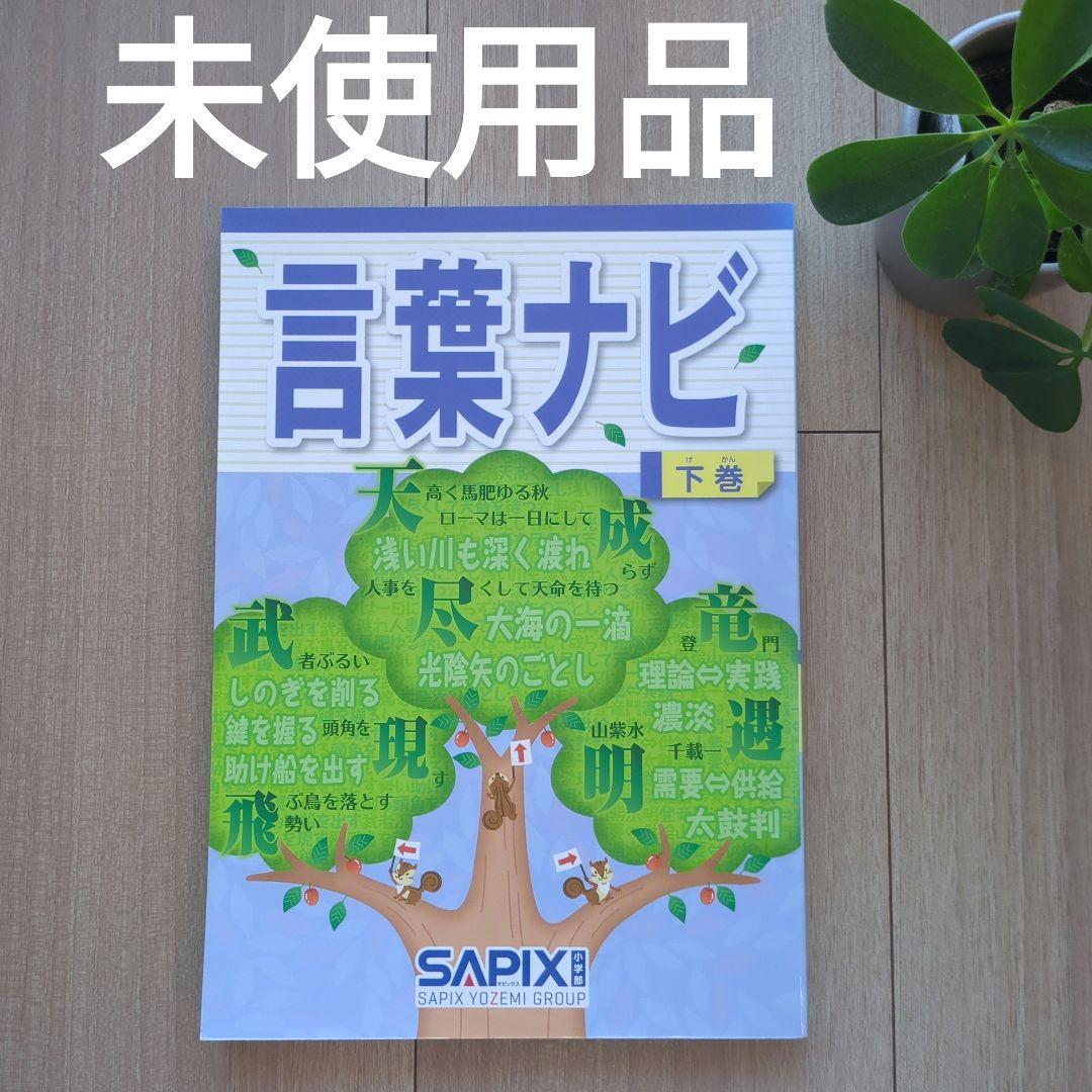 サピックス　言葉ナビ 下巻　 SAPIX　sapix