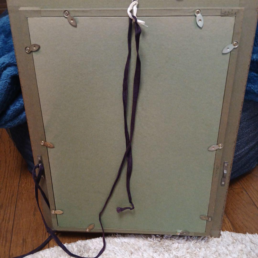 Motok D. 油彩画 黄色の花　がくつき