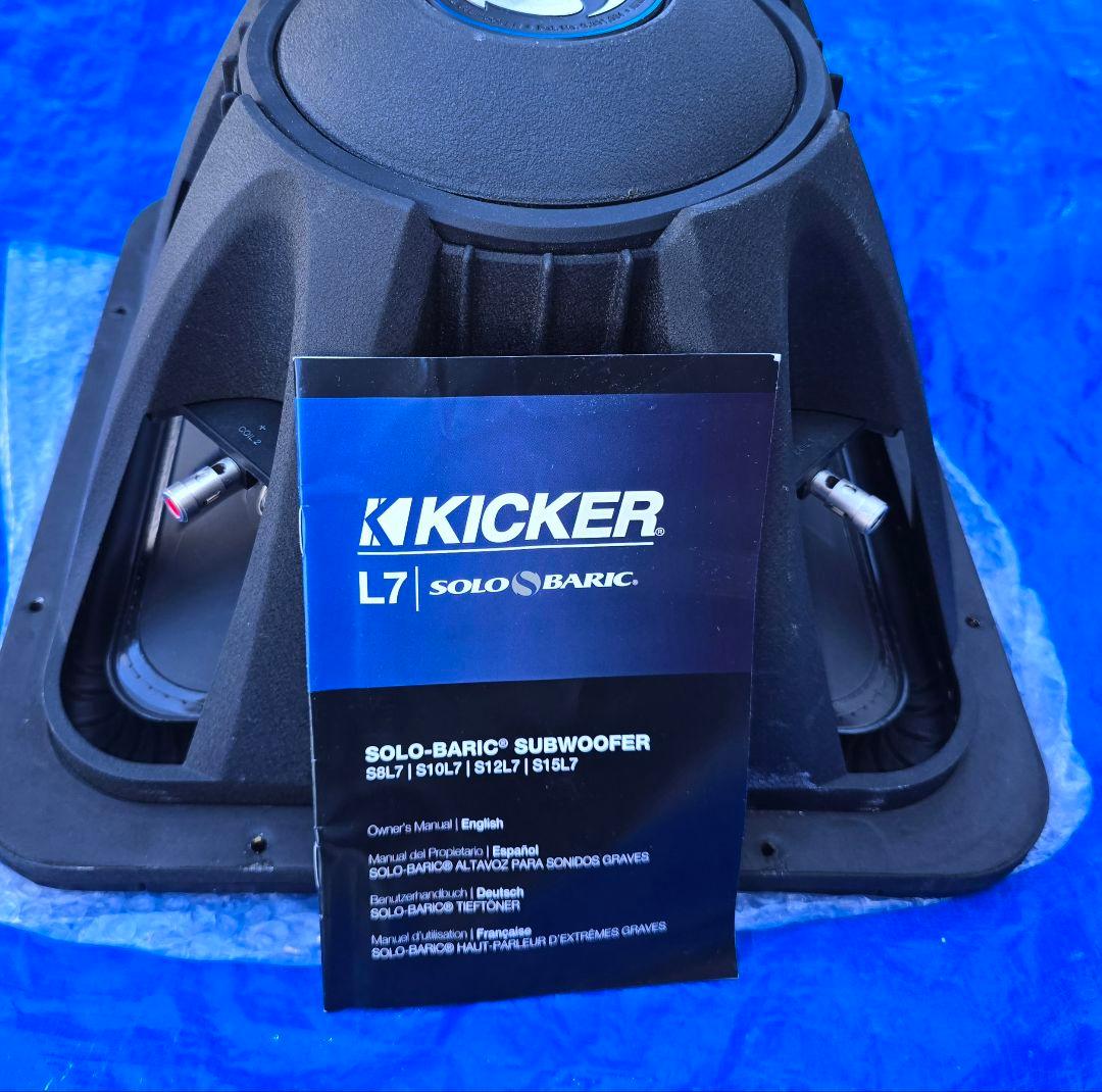 ①KICKER ソロバリック L7 キッカー SOLO-BARIC