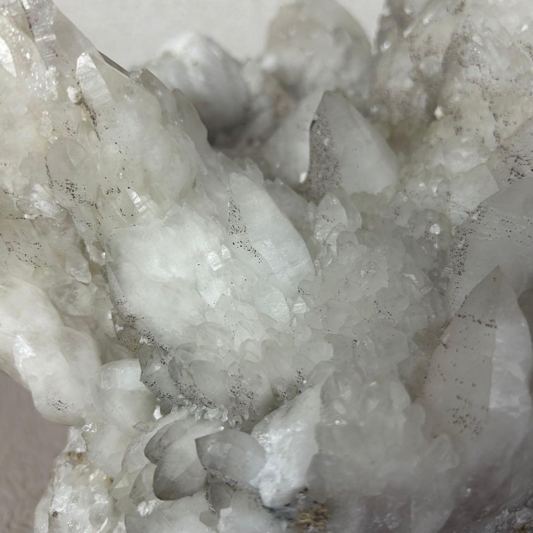 水晶クラスター　白水晶　原石　天然石【特大　約21kg】