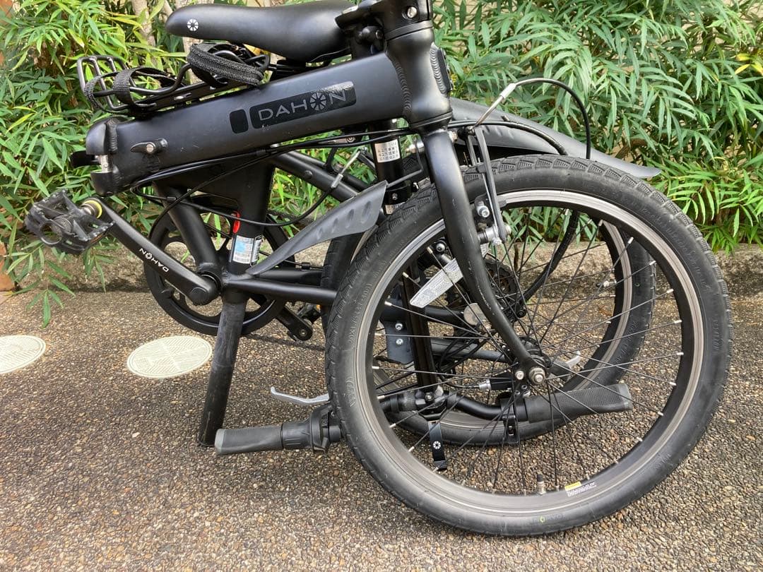 DAHON HIT 20int 折りたたみ自転車 ブラック 6段変速