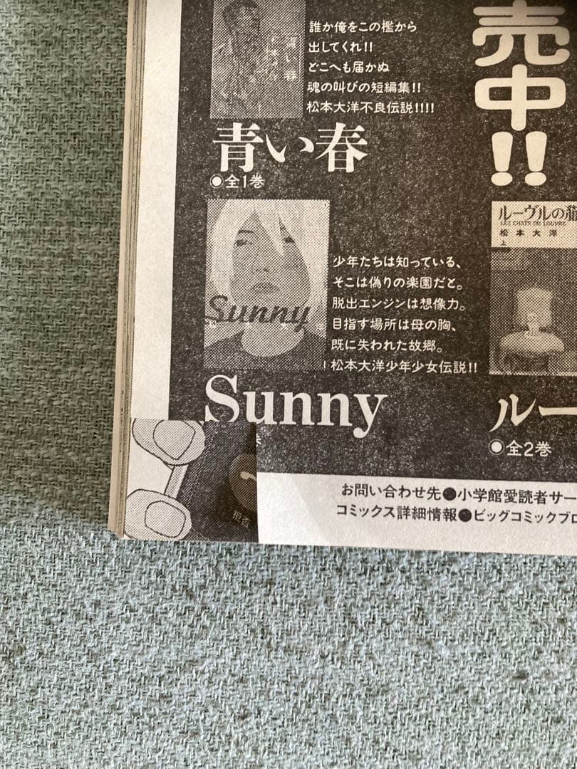 ビックコミックスペリオール11号 2020年5月22日号