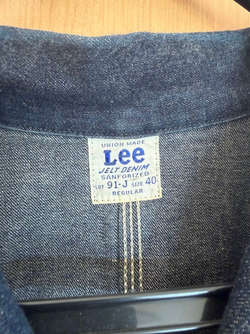 ほぼ未使用Lee 91-J デニムジャケット サイズ40