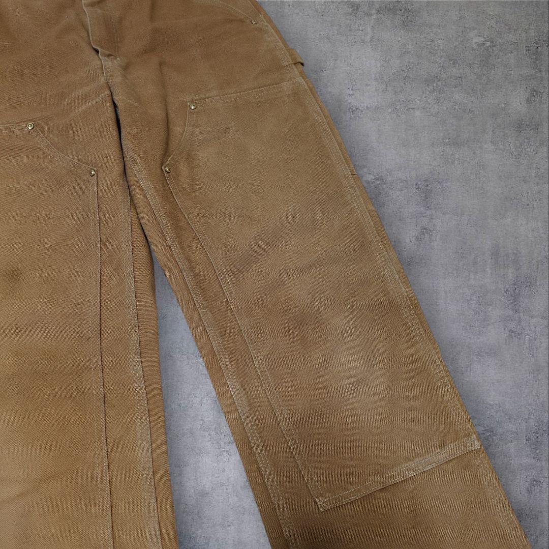 Carhartt ダブルニー USA製 ダック地 B01 ワークパンツ 30