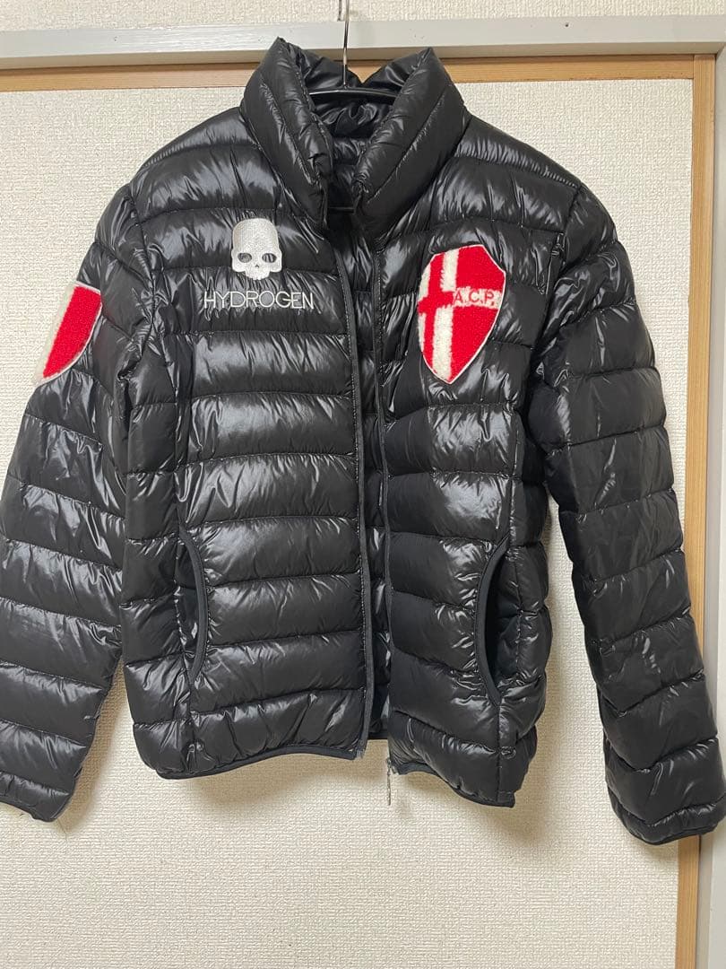 HYDROGEN ブラック ダウンジャケット S