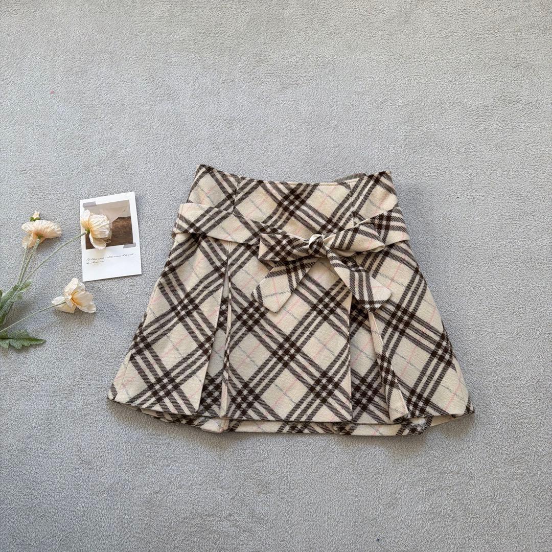 【Burberry】　bluelabel レディース　プリーツ　スカート　36