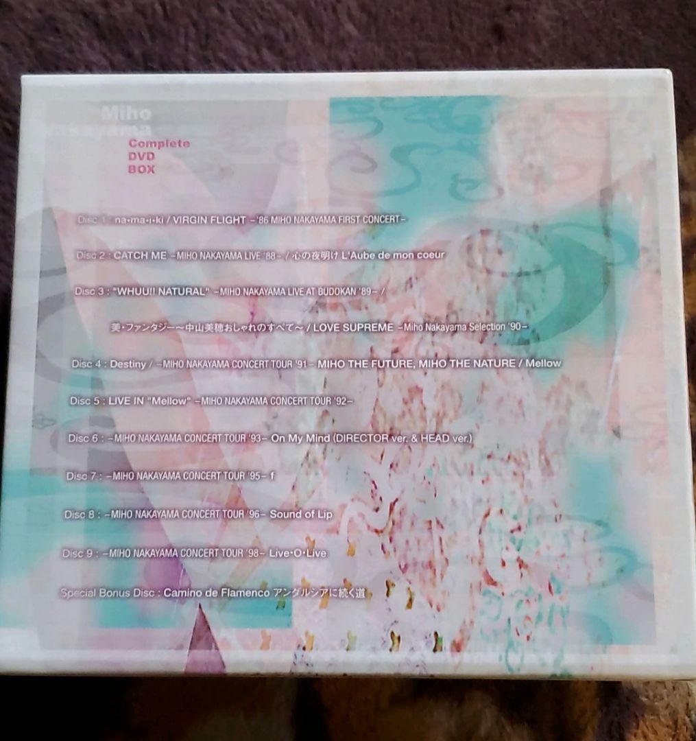 中山美穂/Nakayama Miho 完全版DVDボックス