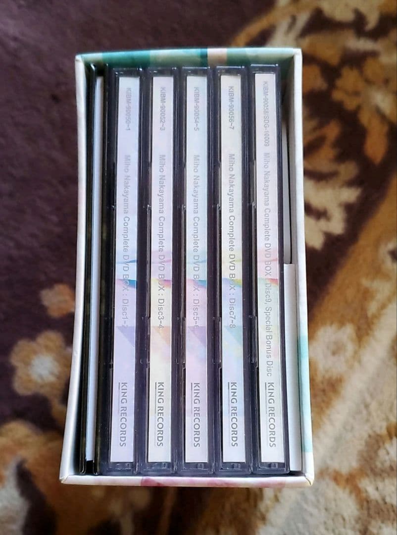 中山美穂/Nakayama Miho 完全版DVDボックス