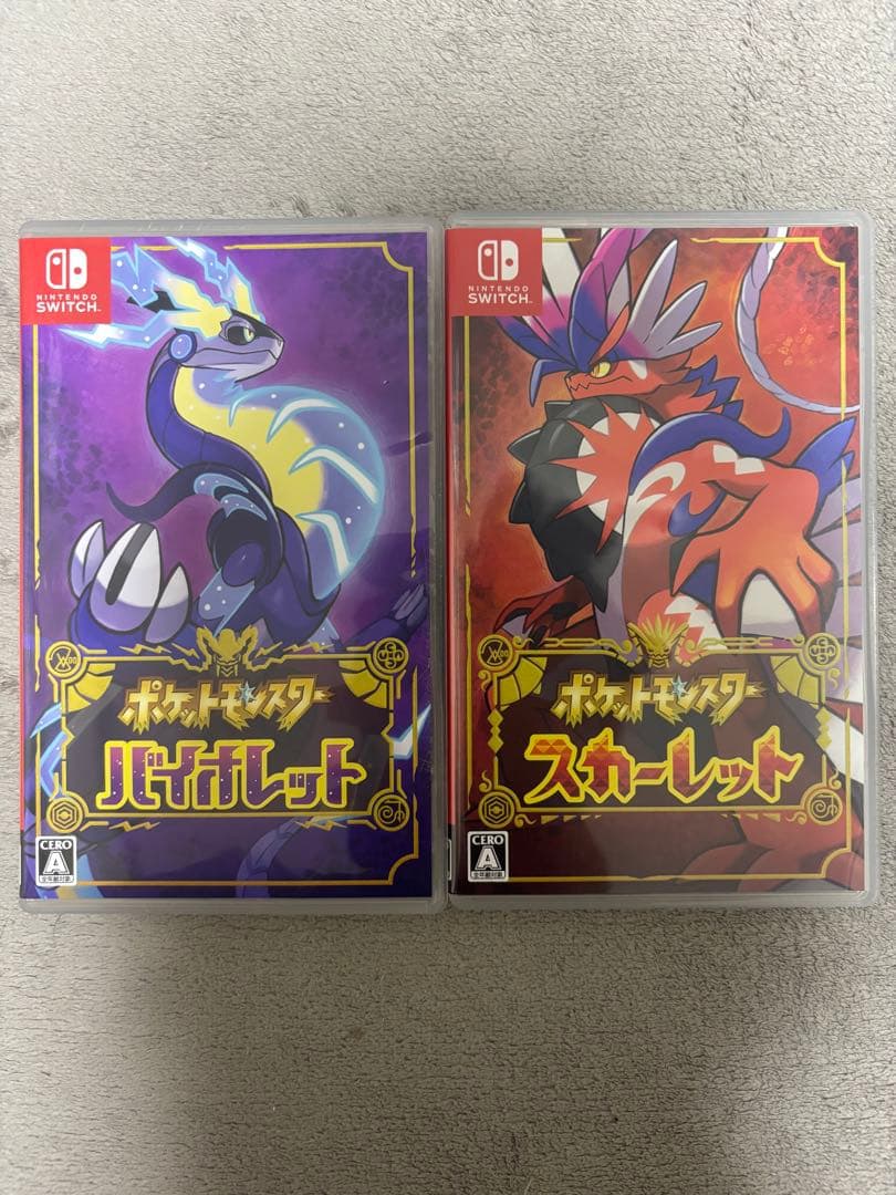 【期間限定値引】ポケットモンスター　スカーレット　バイオレット　セット