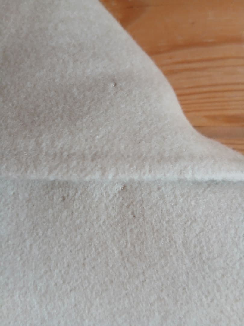 訳あり　HERMES　エルメス幻のジレ　カシミヤ100　ベージュ　ダブルフェイス