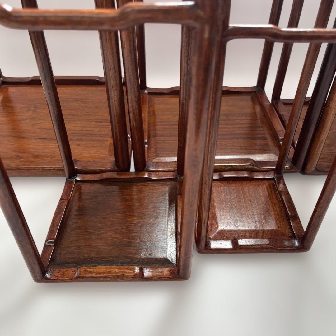 花台　唐木家具　飾台　盆栽高台　花台 香炉台