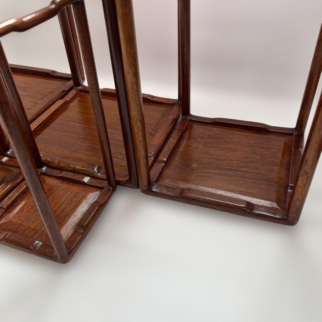 花台　唐木家具　飾台　盆栽高台　花台 香炉台