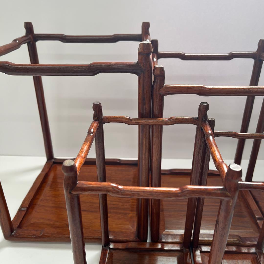 花台　唐木家具　飾台　盆栽高台　花台 香炉台