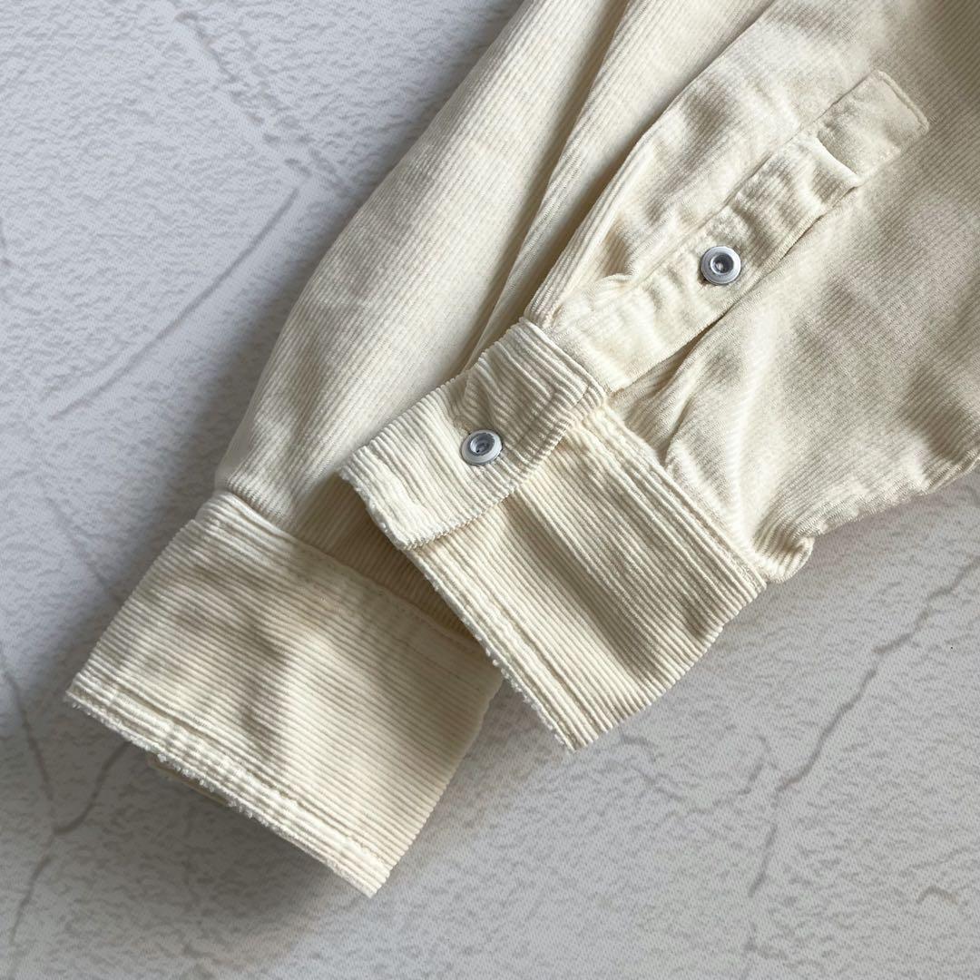 ✨新品✨ ヘルシーデニム アーモンド コーデュロイシャツ スーパービッグシャツ