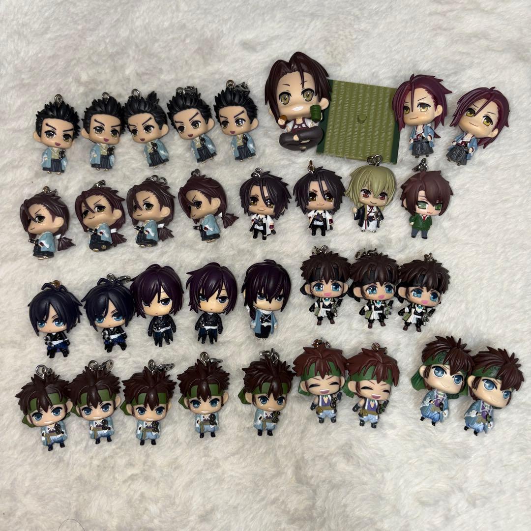 薄桜鬼 カラコレ まとめ売り ミニフィギュア フィギュアキーホルダー