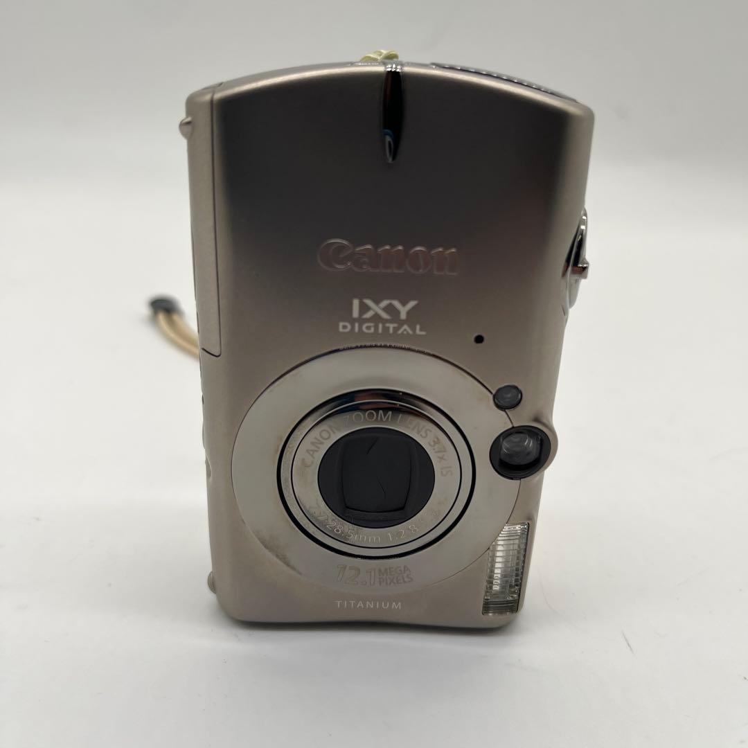 キャノン　イクシー　canon ixy 2000is チタン　シルバー