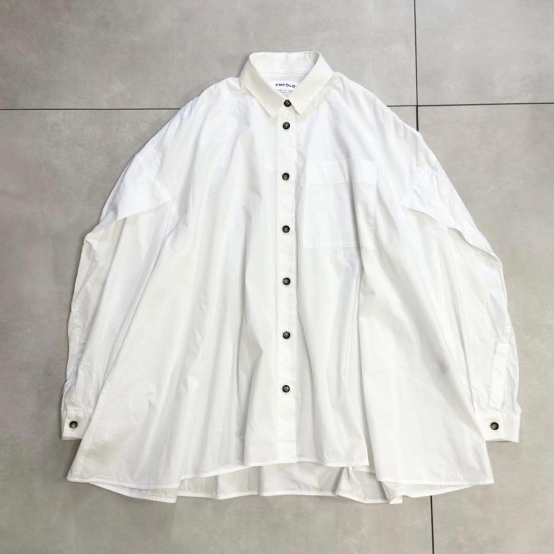 エンフォルド　22SS　SOMELOS BASIC SHIRT