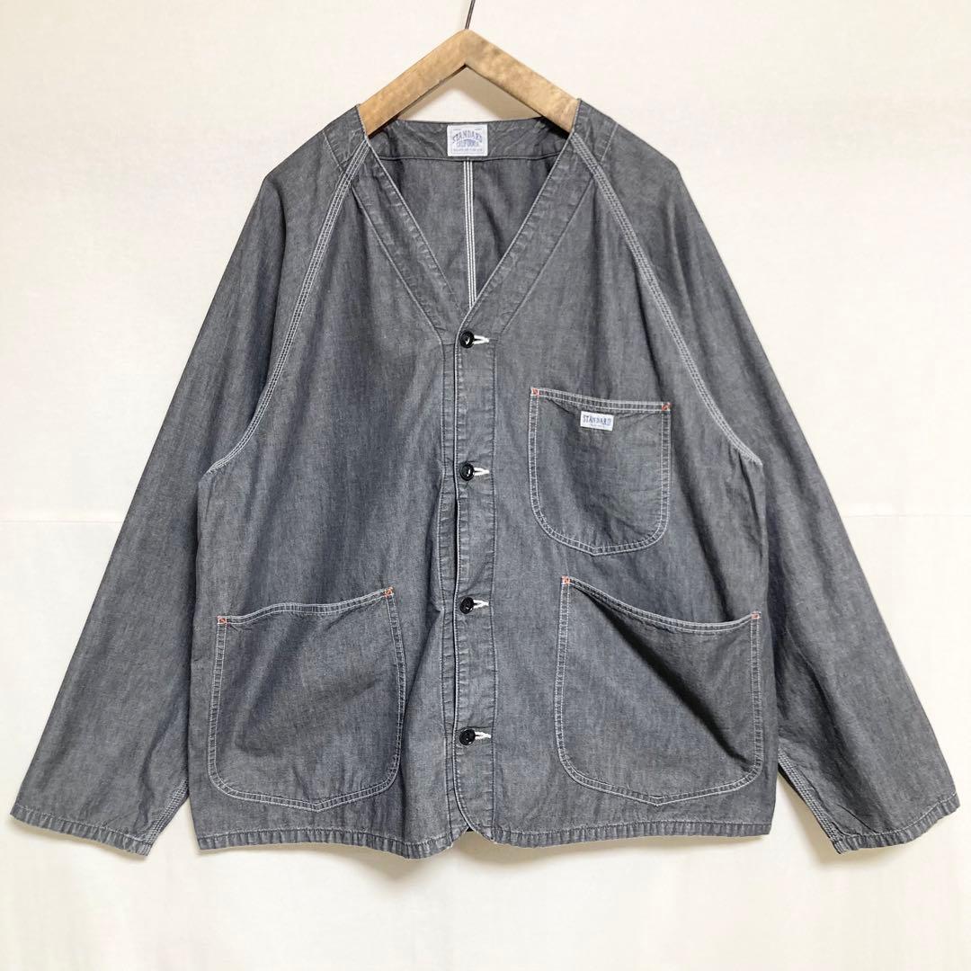 タグ付きXLサイズ！STANDARD CALIFORNIAノーカラージャケット