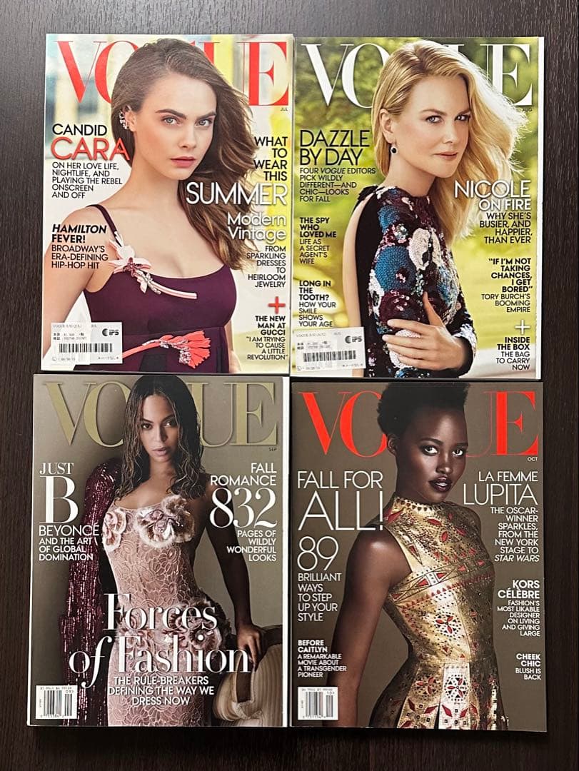 VOGUE US 2015年10冊セット