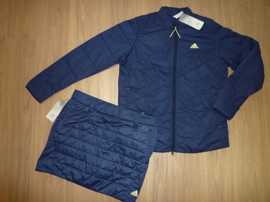 【新品】adidas アディダスゴルフ秋冬物ジャケット&スカート　セットアップ