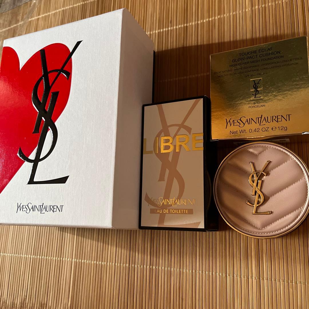 Yves Saint Laurent 香水 & トーンエクラグロウ 箱セット