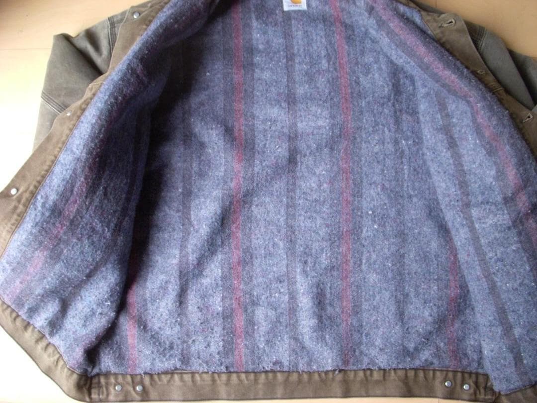 carhartt　トラッカージャケット　2xl ブラウン