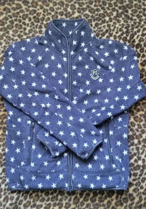 ⛳️パーリーゲイツ3⛳️星柄フリース　ネイビー
