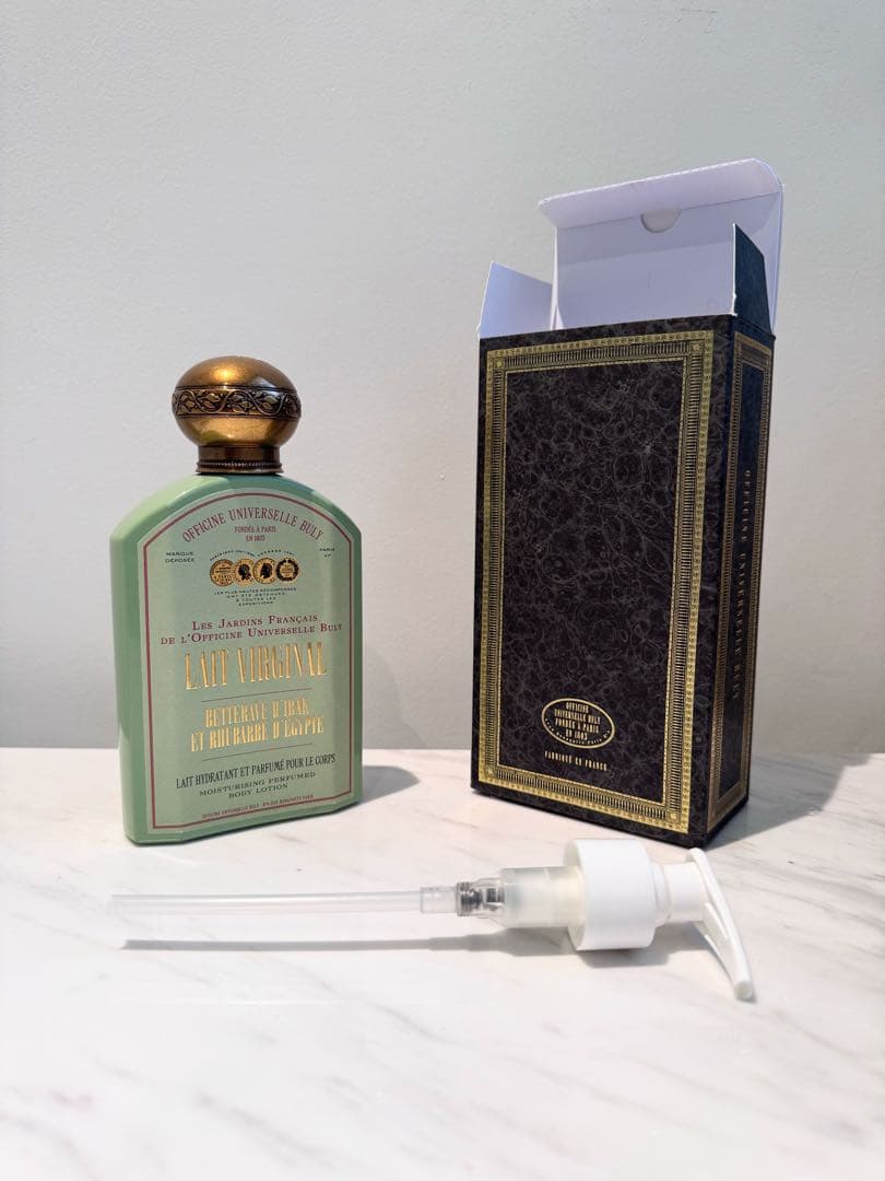 【新品】Bulyレ・ヴィルジナル ベトラーヴ・ディラク箱＆ポンプ付き 人気の香り