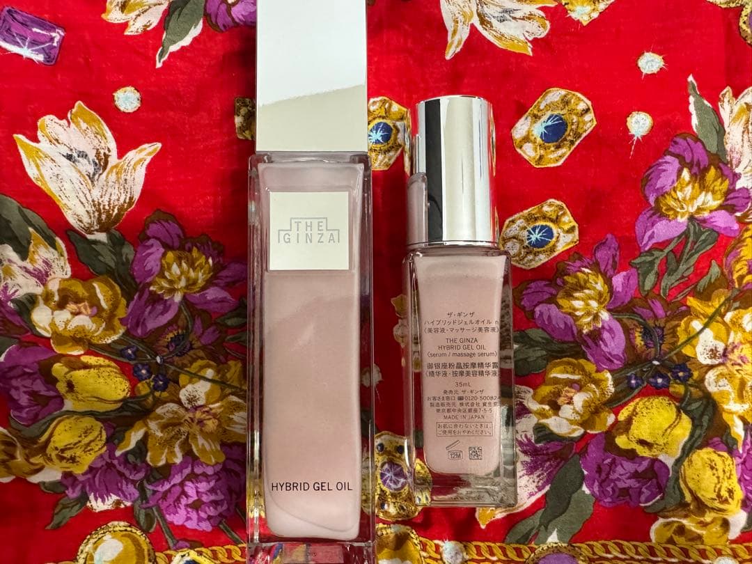 THE GINZA ハイブリッドジェルオイルn 2本セット100mlと35ml