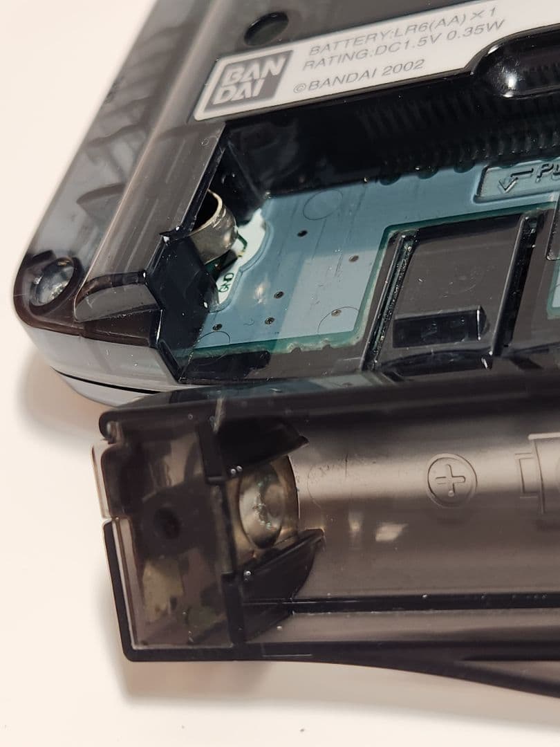 ◇良品◇レアカラー！スワンクリスタル IPS液晶 クリアブラック 電池蓋互換品