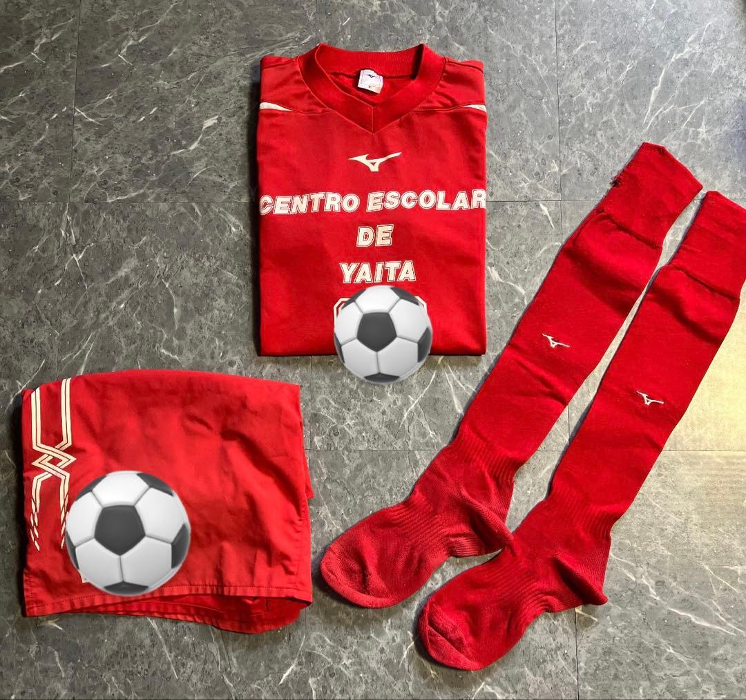 矢板中央高校 赤ユニフォームセット