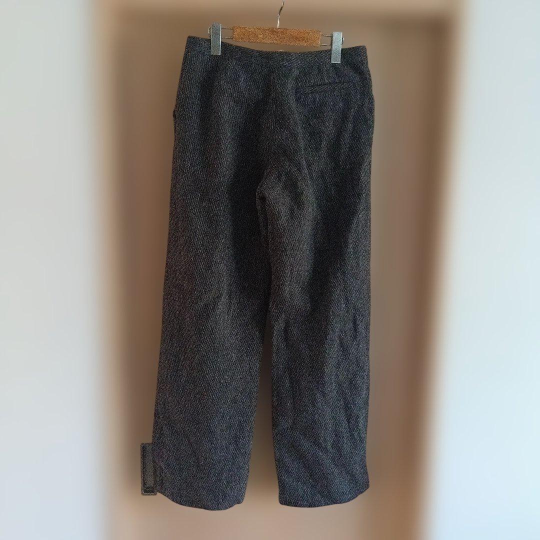 40 フランス製 APC ウールパンツ 冬向け ブラウン