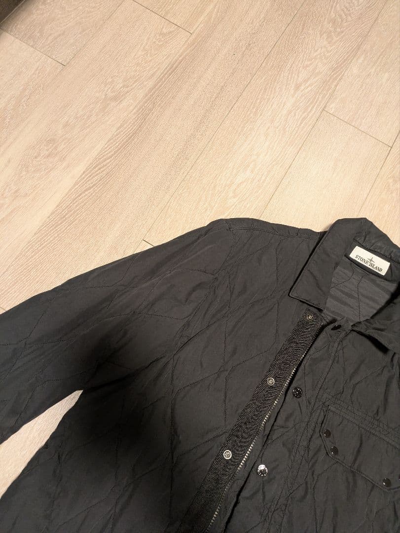 ストーンアイランド キルティング ナイロンジャケット　M