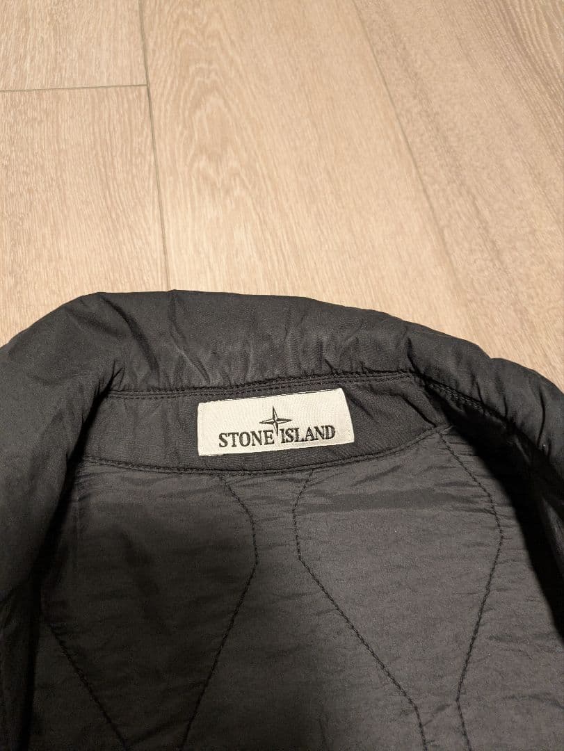 ストーンアイランド キルティング ナイロンジャケット　M