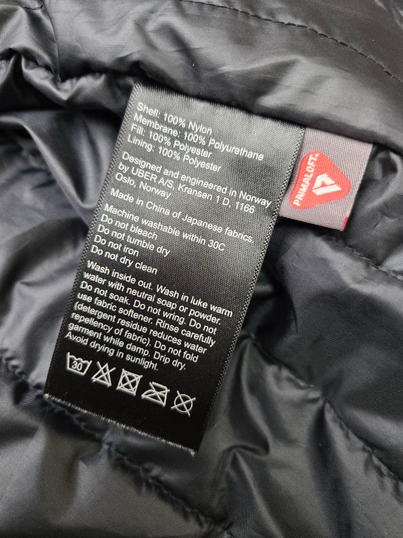 UBR UBER Regulator Hooded Jacket ネイビー　M