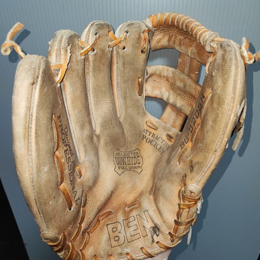 BEN 野球グローブ BG-5205H 中畑清 真弓明信 山本和之 左投げ